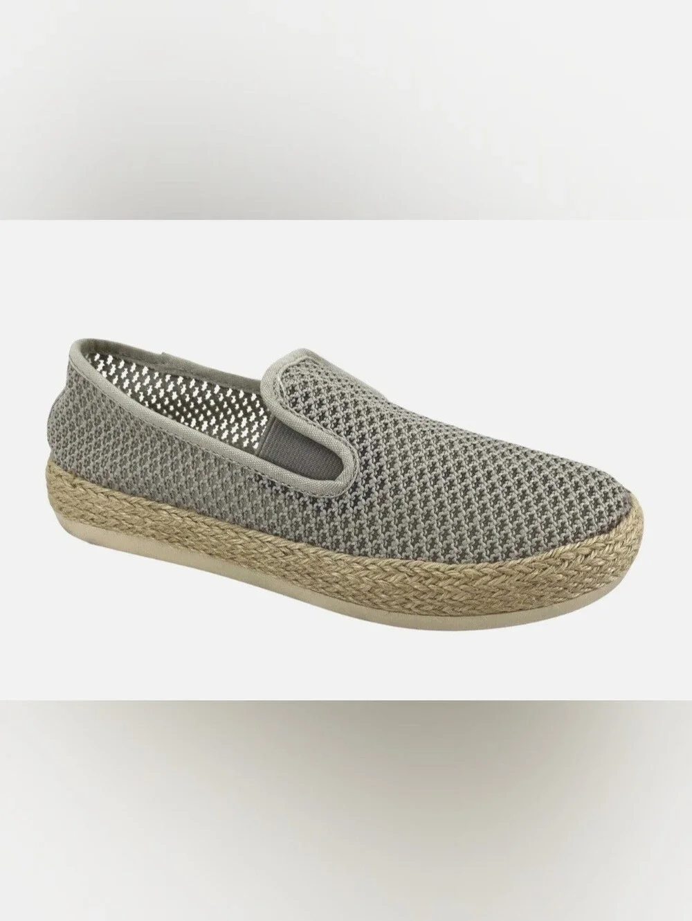 Kensie Women's Nile Slip On Sneakers (Grey) - Size 10M